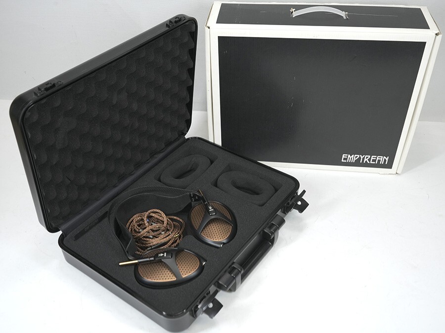 M0816【高級高音質ヘッドホン】Meze Audio Empyrean メゼオーディオ　エンペリアン Black Copper