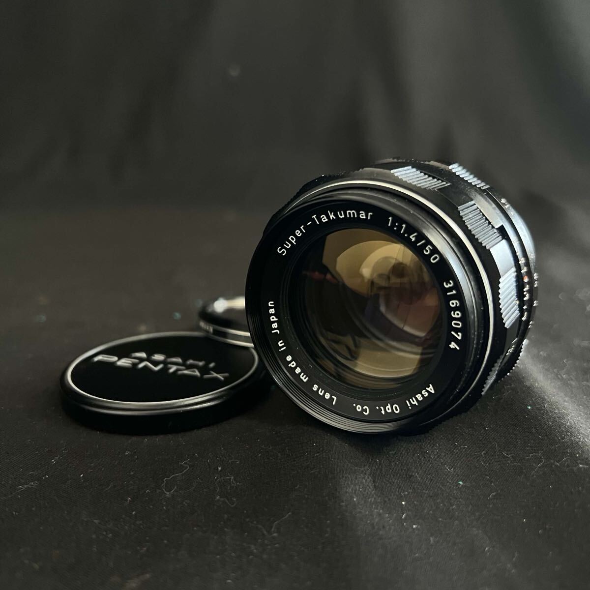 R Asahi Pentax Super-Takumar 50mm F/1.4 アサヒ ペンタックス カメラレンズ フィルター/前後キャップ付 R26080343