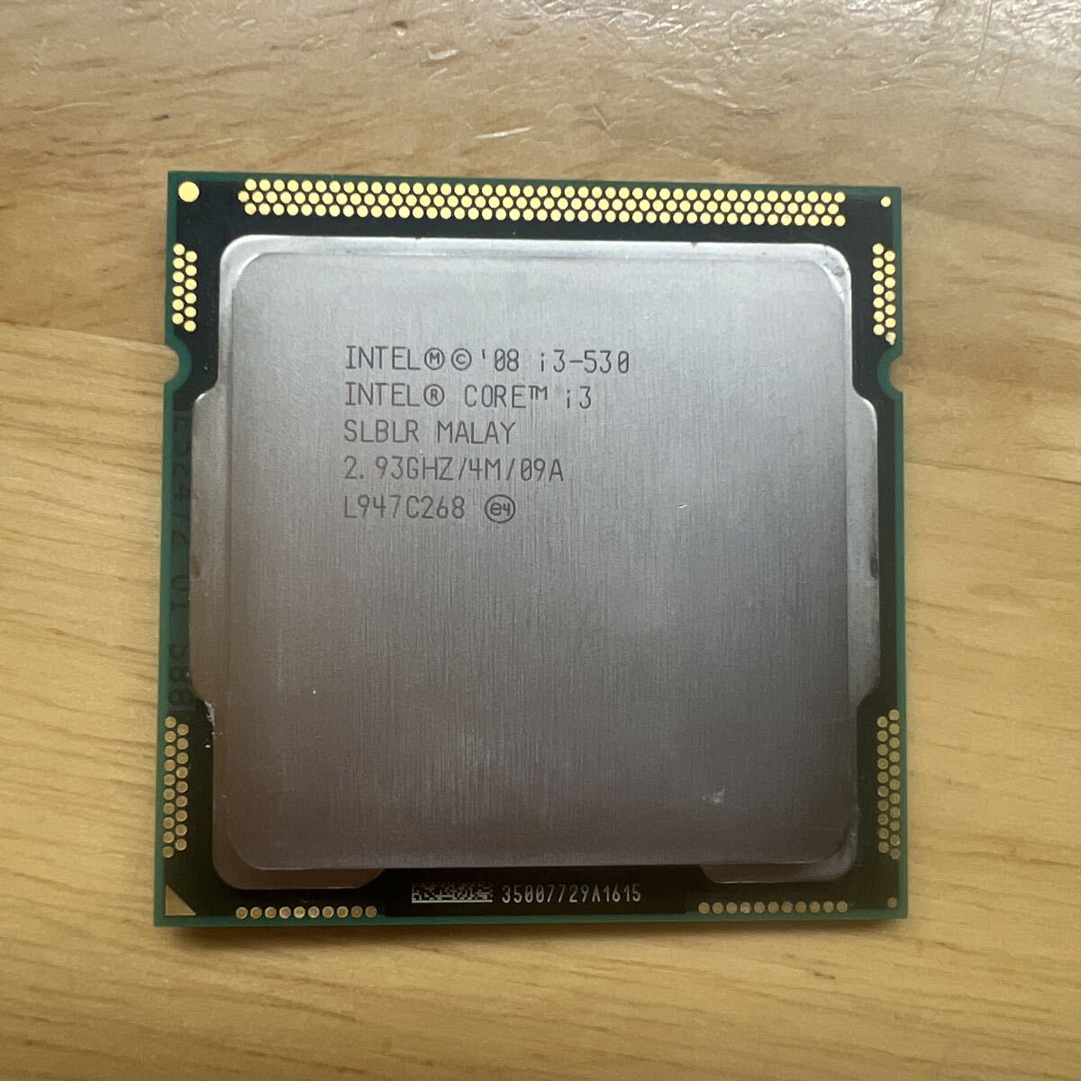 Intel Core i3-530 2.93GHz 4M 09A SLBLR CPU