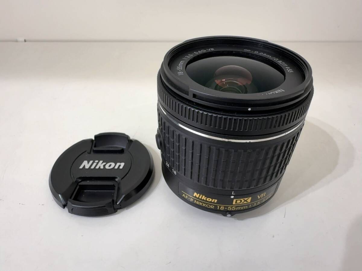 ニコン Nikon AF-P DX NIKKOR 18-55mm 1:3.5-5.6 G VR カメラレンズ ★44743