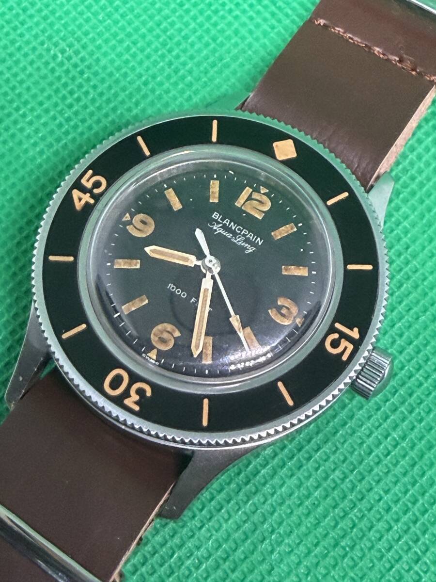 Blancpain Aqua Lung ブランパン アクアラング オートマチック 1000ft 1960年代 NATO