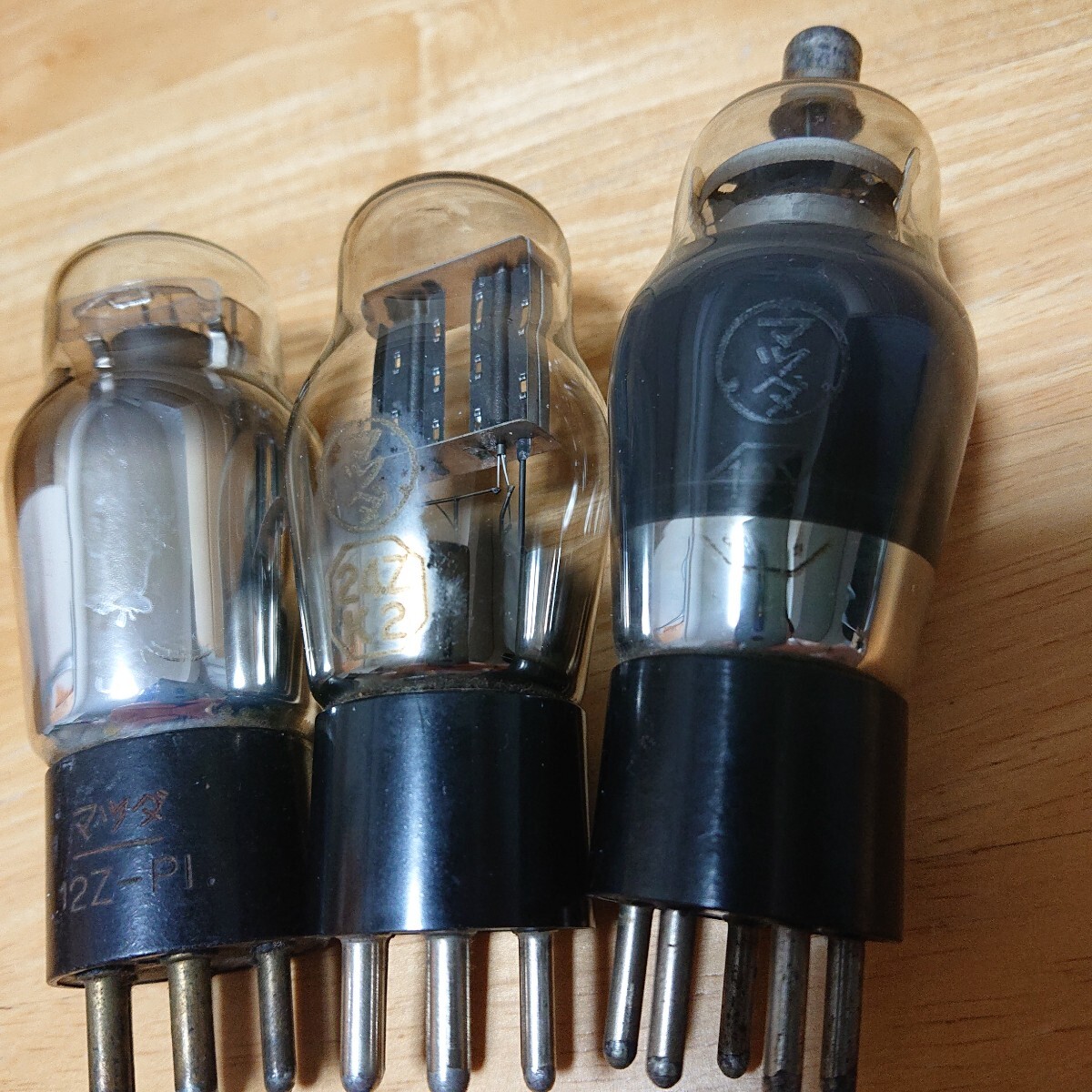 真空管 12Y-R1 一級 24Z-K2 12Z-P1 マツダ 6ピン