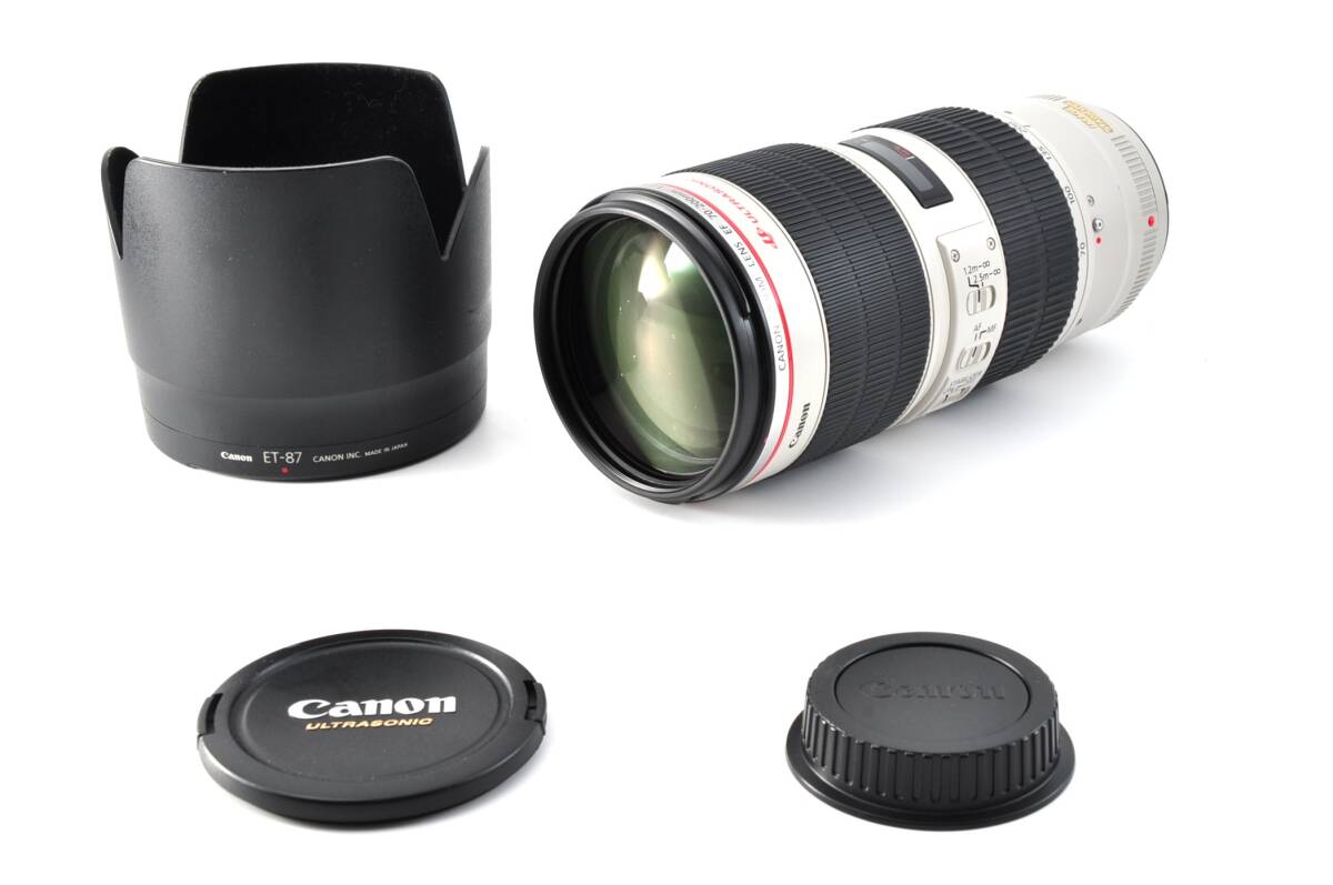 【動作確認済み】 Canon キャノン EF 70-200mm F2.8L IS Ⅱ II 2 USM 望遠レンズ フード #1477