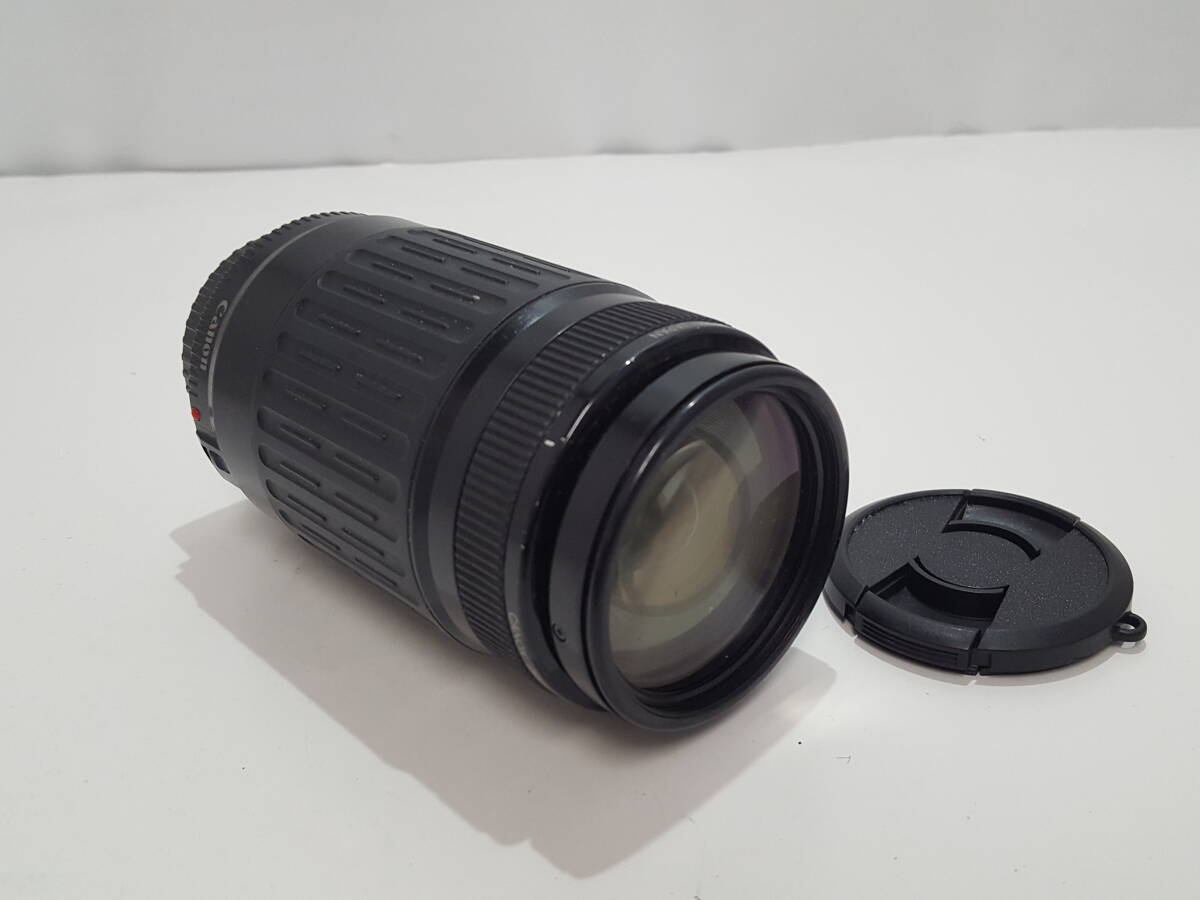 【作動不明 ジャンク品】Canon キャノン EF 75-300 f/4-5.6 望遠レンズ/カメラレンズ/約14.5×7cm/ZOOM/05AK080502