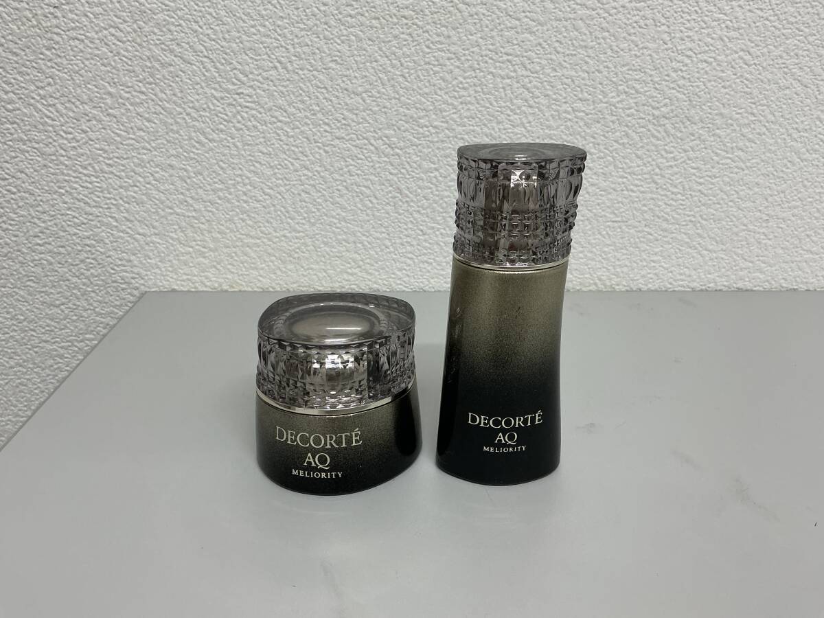 DECORTE AQ Meliority Intensive Revitalizing Lotion Fortified 75ml 8分残/ インテンシブクリーム フォーティファイド 20g ほぼ未使用