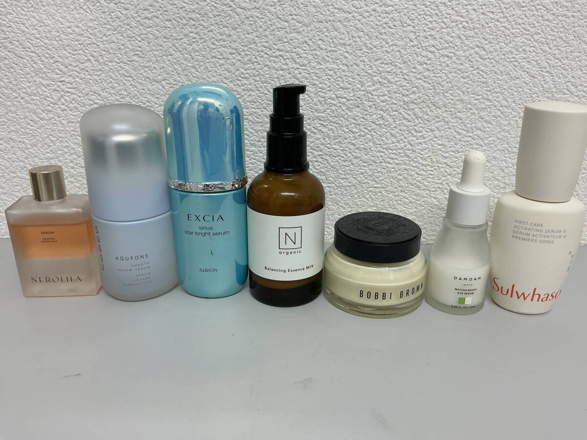 SUQQU セラム Norganic ミルク NEROLILA セラム DAMDAM アイセラム Albion EXCIA セラム Sulwhasoo セラム BOBBY BROWN 保湿クリーム