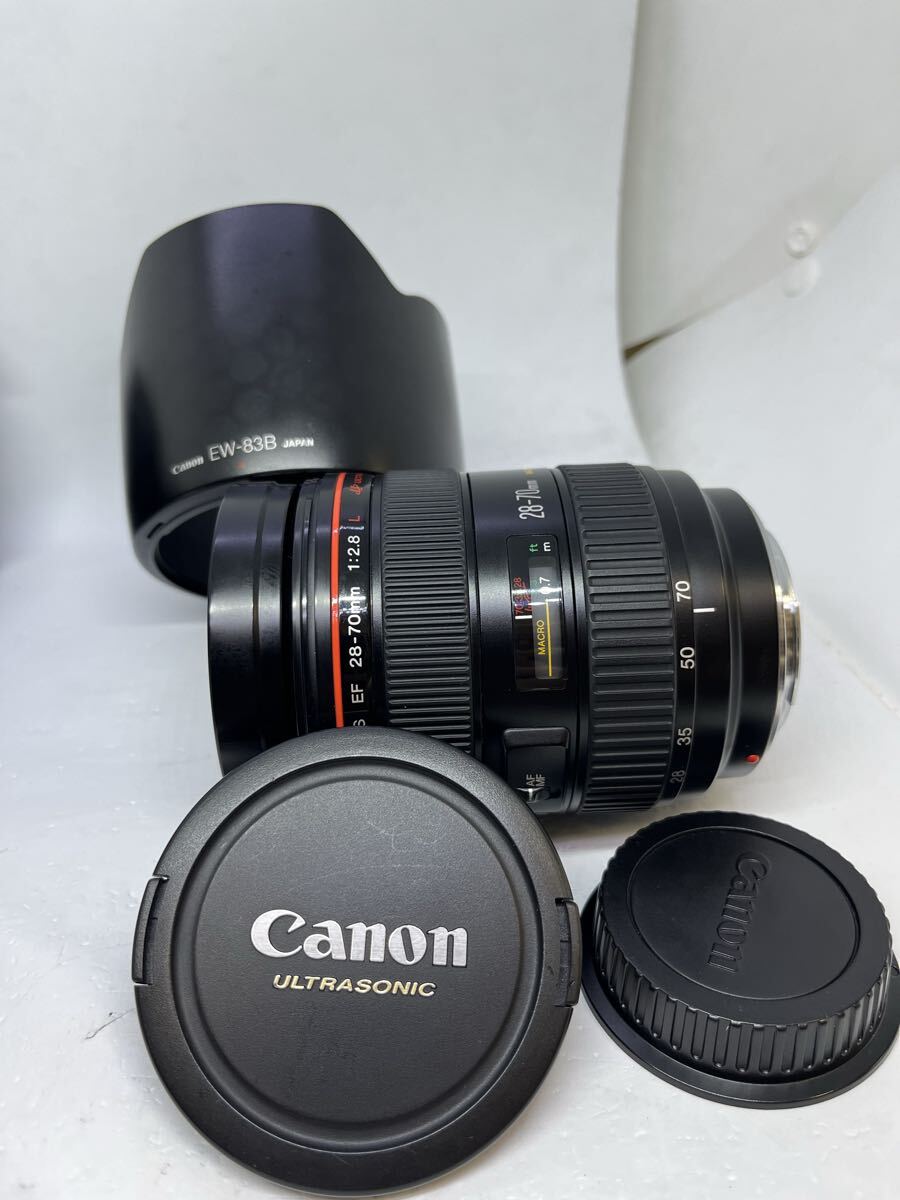 ★外観美品★完動品★ キャノン EF28-70mm F2.8L USM 望遠ズームレンズ EFマウント 1円〜