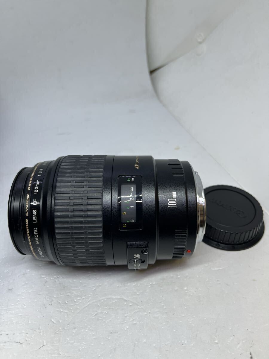 ★外観美品★完動品★ Canon EF 100mm F2.8 MACRO USM 現状渡し　1円〜
