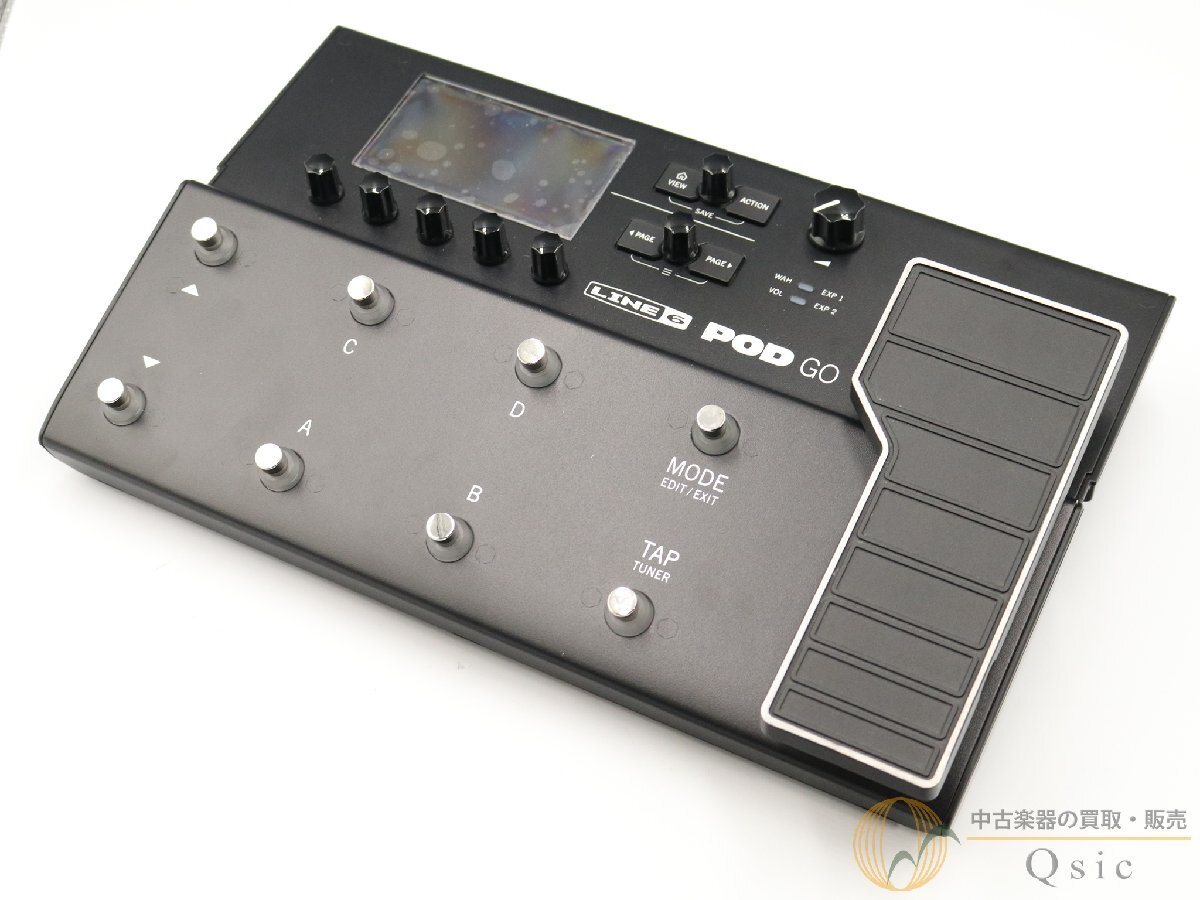 [極美品] Line6 POD GO PODの扱いやすさとHELIXの高音質を兼ね備えた次世代型マルチ！ [SM437]【神戸店在庫】