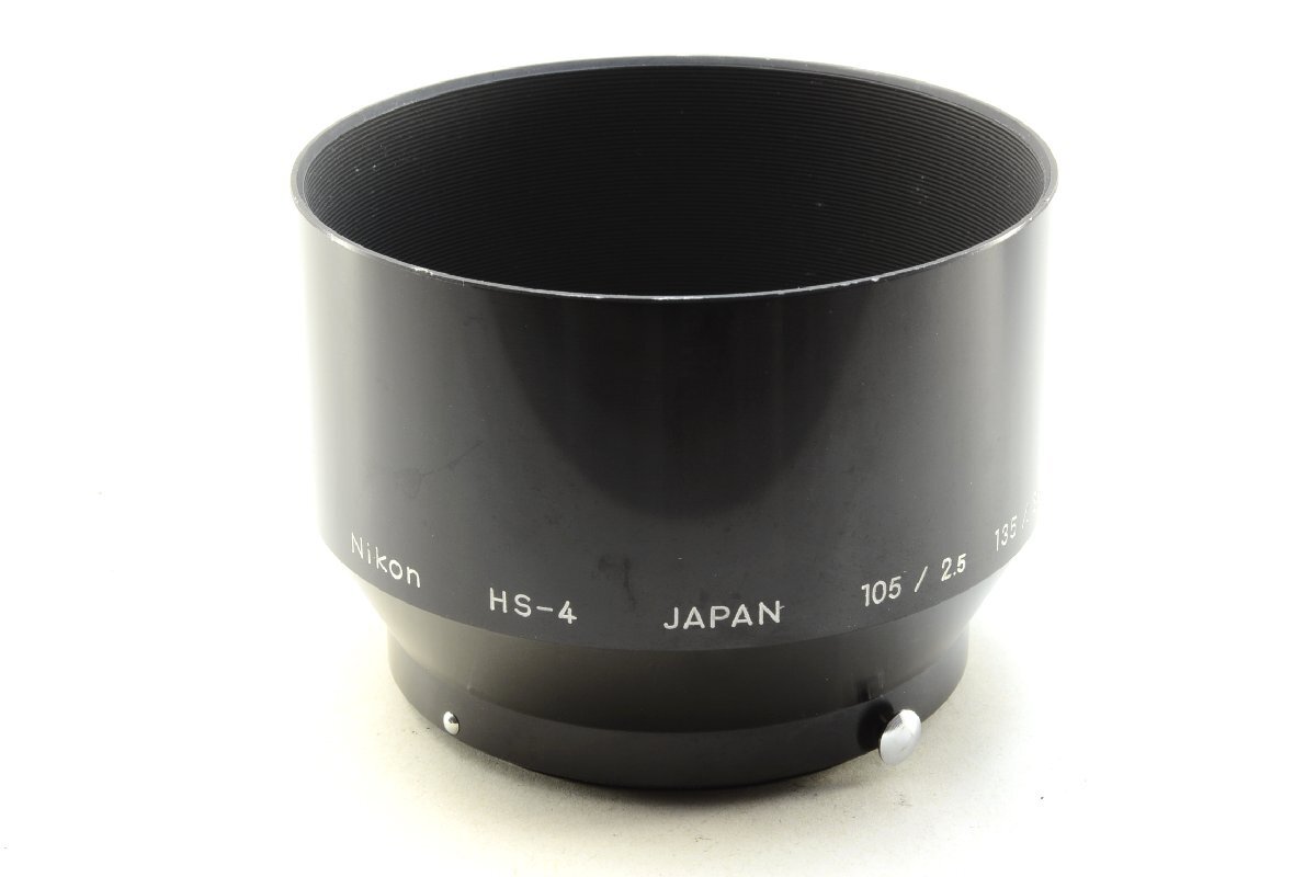 【良品】Nikon ニコン HS-4 105mm F2.5 / 135mm F3.5 レンズフード #5150