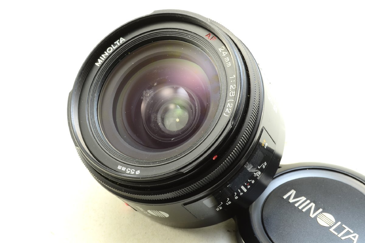 【やや難有】MINOLTA ミノルタ AF 24mm F2.8 / SONY αマウント #5167