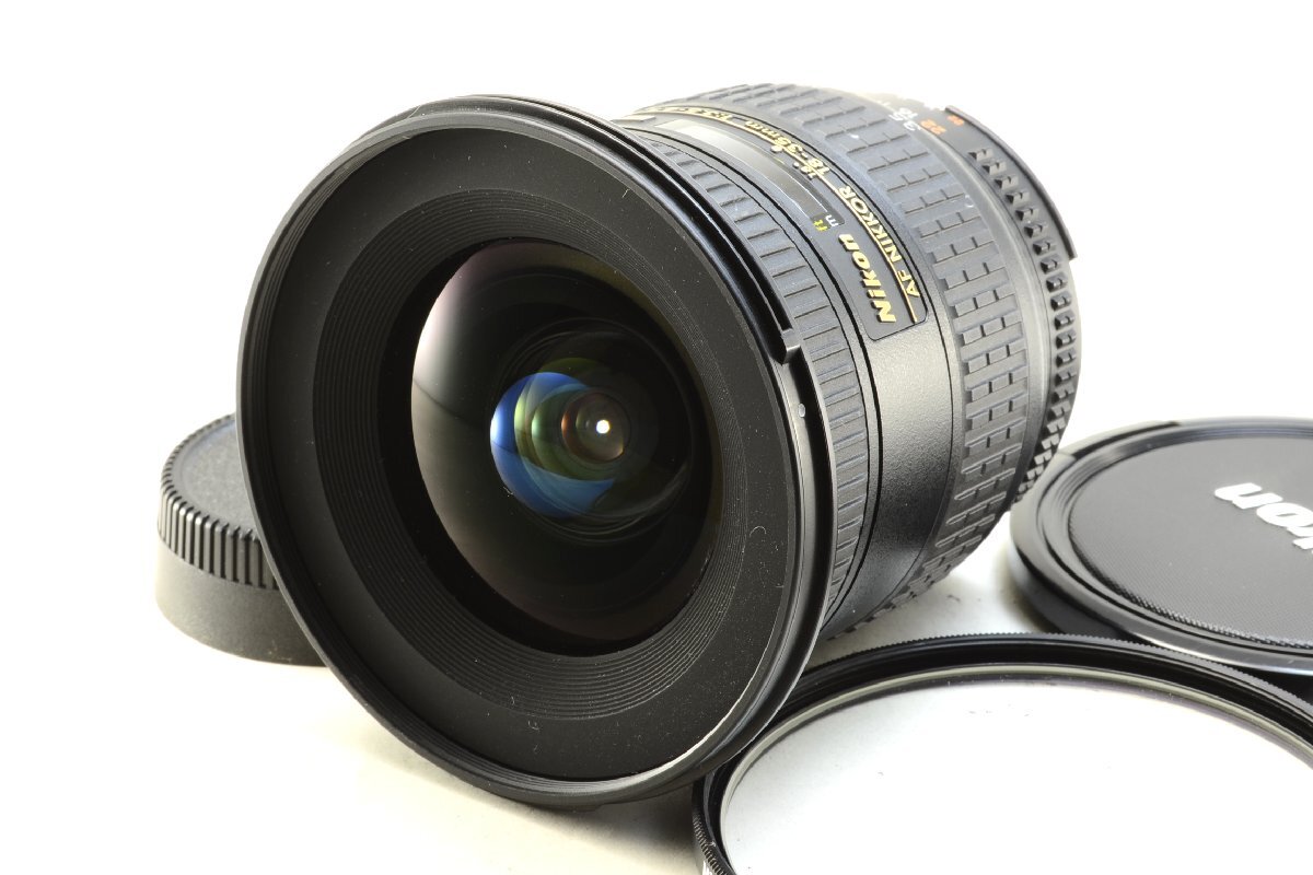 【美品】Nikon ニコン AF NIKKOR 18-35mm F3.5-4.5D ED / 純正フィルター・仕様書付 #5168