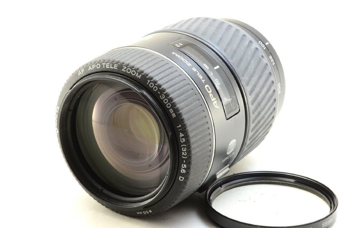 【並品・訳あり】MINOLTA ミノルタ AF APO TELE ZOOM 100-300mm F4.5-5.6D / SONY αマウント #5175
