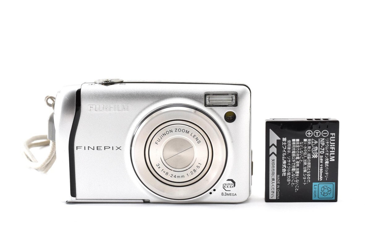 ★極上美品★ FUJIFILM 富士フイルム　フジフィルム FinePix F40fd シルバー 動作確認済　　　R19