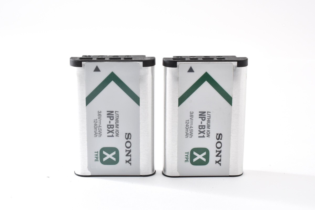 2個セット 【動作確認済】送料無料　　ソニー sony 純正 NP-BX1 　　　R16　