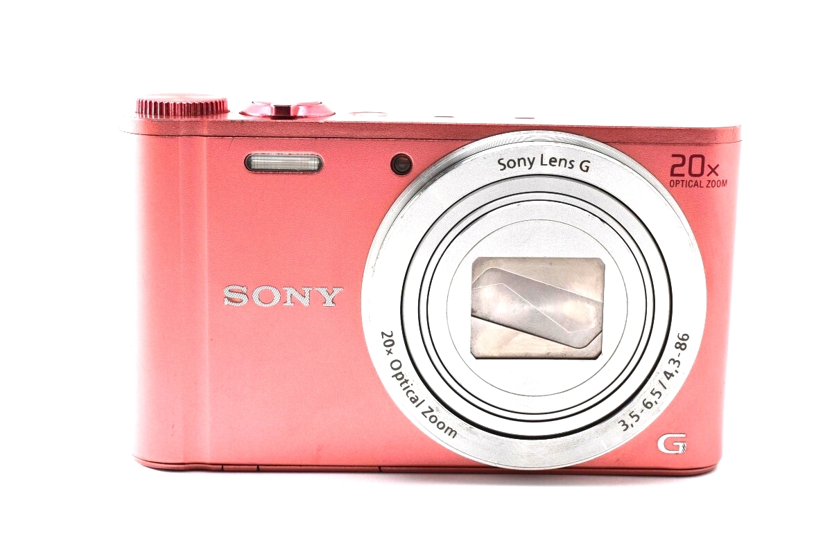 SONY Cyber-shot DSC-WX350 ソニー コンパクト デジタルカメラ 　デジカメ ピンク　R8