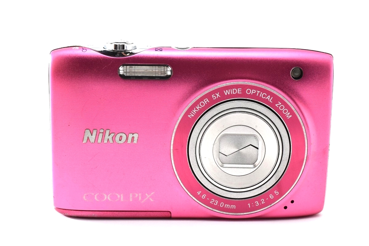 美品　Nikon ニコン COOLPIX S3100 コンパクトデジタルカメラ　デジカメ　ピンク　R2