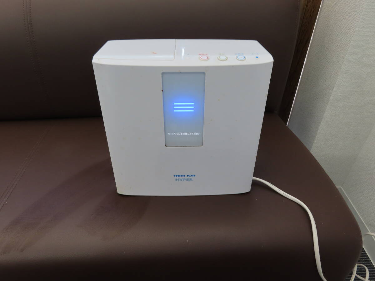 同梱不可 通電確認済 TRIM ION HYPER トリムイオン ハイパー 電解水素水整水器 日本トリム 連続式電解水生成器 激安1円スタート