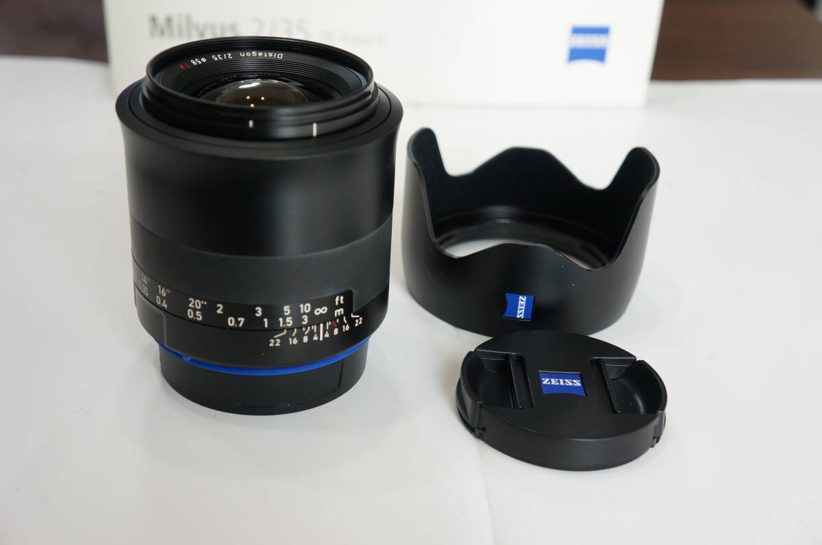 ツアイス(ZEISS)Milvus 35mm F2.0 ZEマウント用レンズ　きれいな状態です