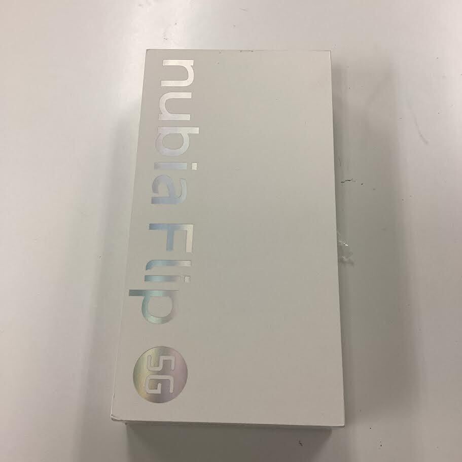 nubia Flip 5G ブラック 折りたたみスマホ 6.9インチAMOLEDディスプレイMobileFeliCa 256GB 8GB RAM