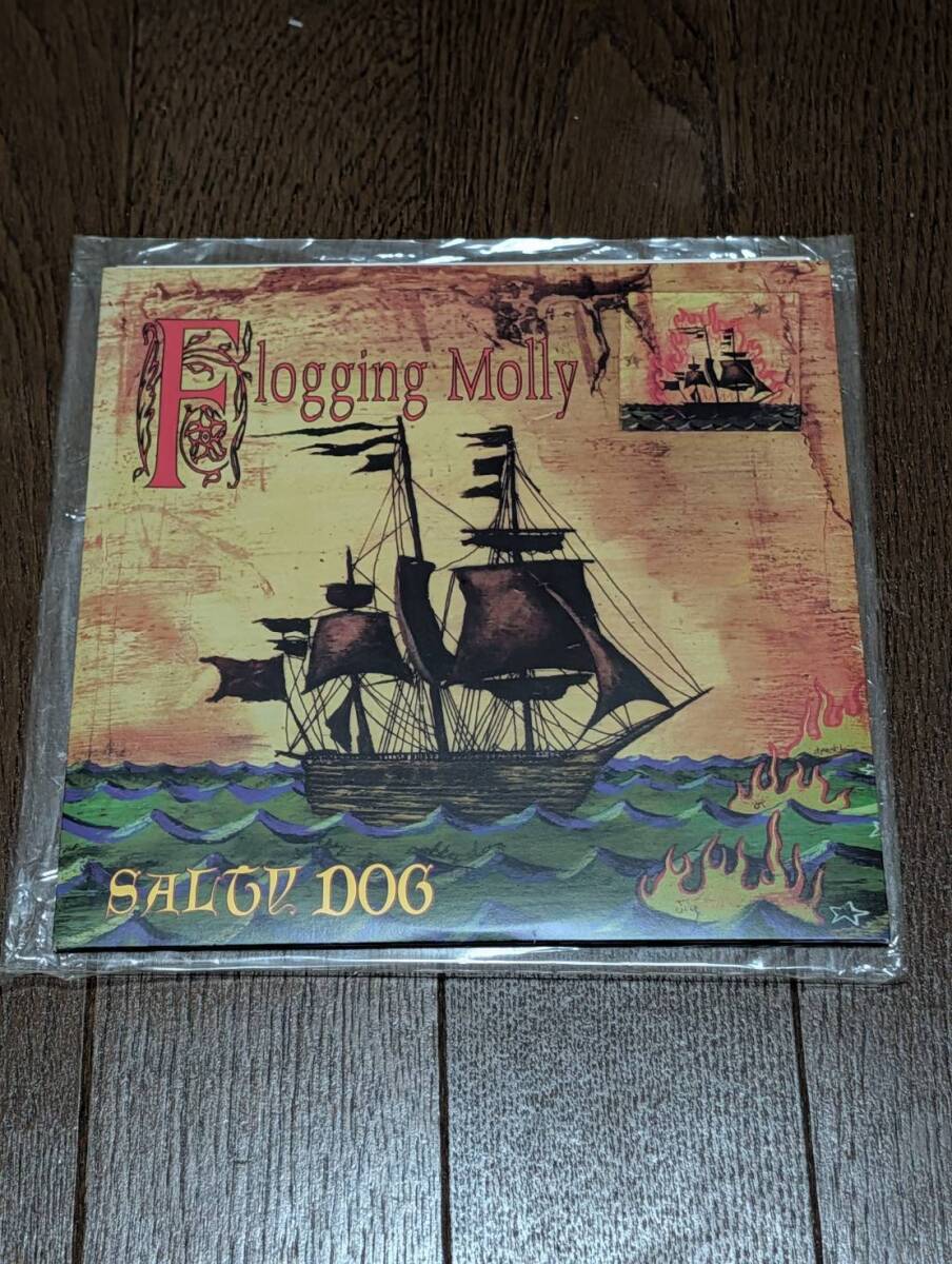 【未使用・激レア】 Flogging Molly 1999年 7" EP Green Vinyl スティーヴ・アルビニ録音 Salty Dog フロッギングモリー レコード