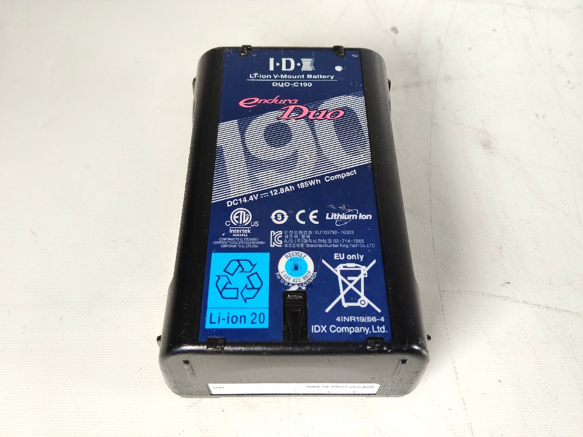 ♪IDX DUO-C190 Vマウントバッテリー アイディーエックス ジャンク♪