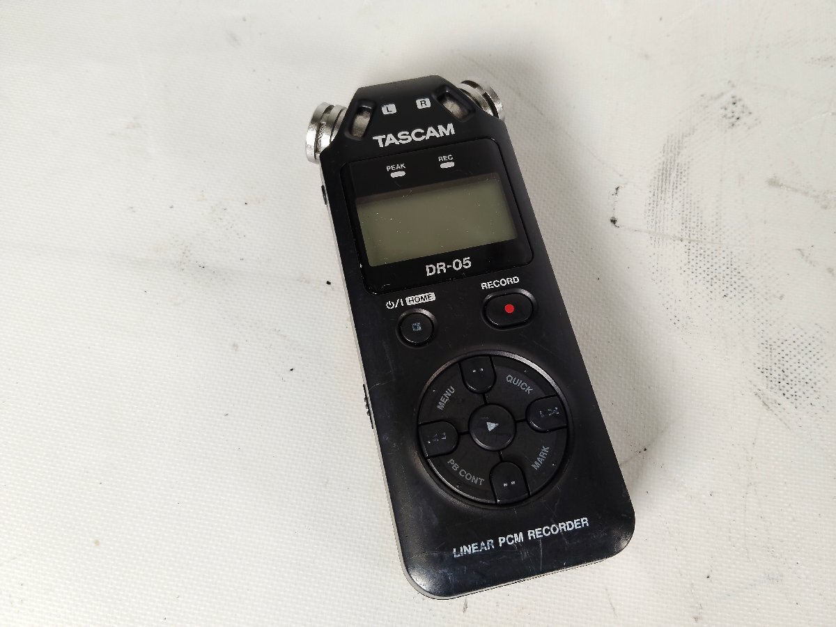 ♪TASCAM DR-05 タスカム リニアPCMレコーダー 中古・ジャンク♪