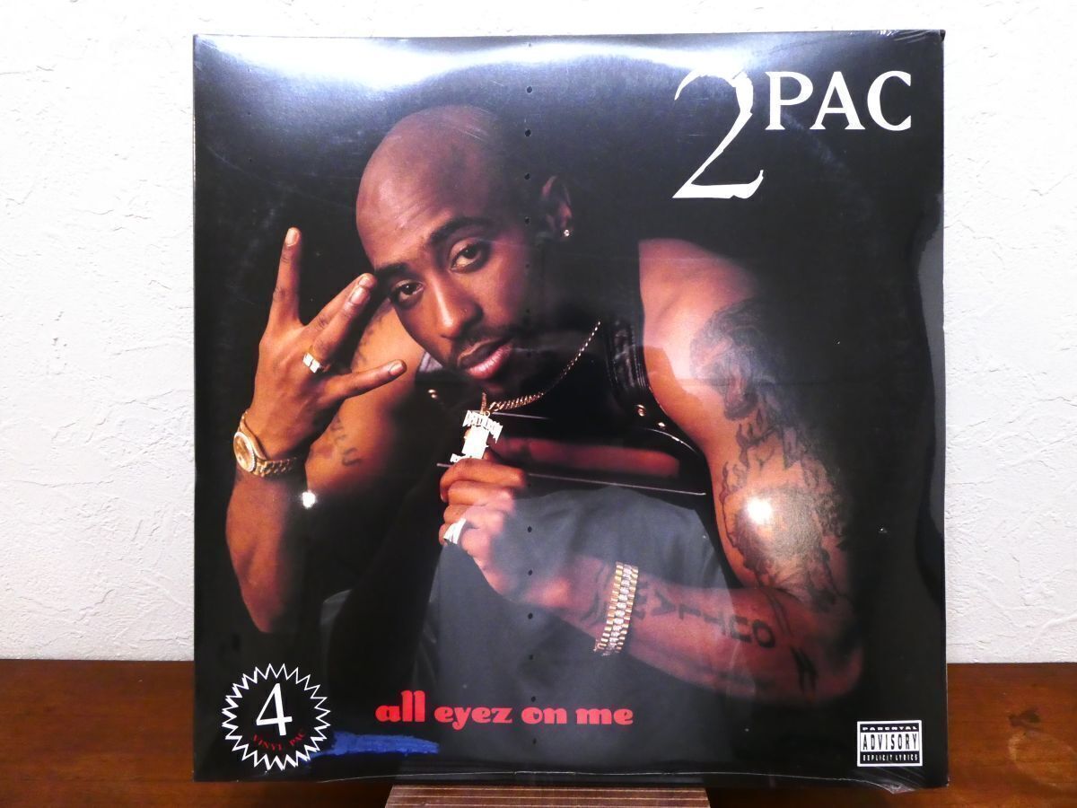 未開封品！ 2PAC 「 ALL EYEZ ON ME 」 4LPレコード US盤 314-524 204-1 @80 (A-229)