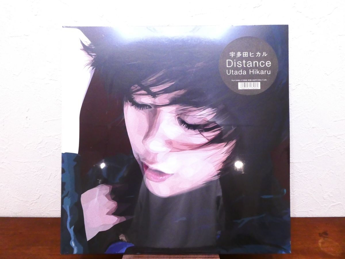 S) 未開封品！ 宇多田ヒカル Utada Hikaru 「 Distance 」 LPレコード TOJT-24651-2 @80 (A-234)