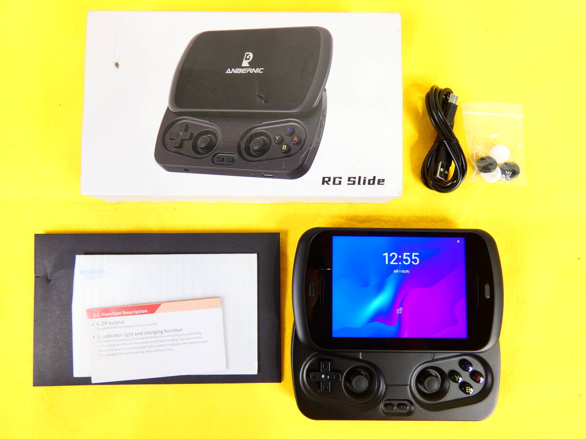 ANBERNIC RG Slide レトロゲーム機 エミュレーター ※現状渡し/初期化済み @送料600円 (8)