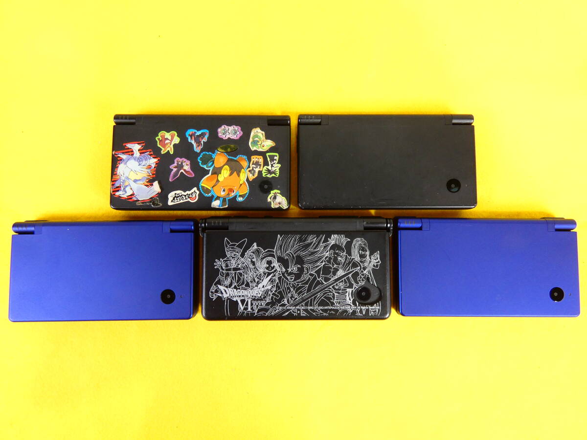 S) Nintendo 任天堂 DSi本体 TWL-001 ゲーム機器 5台まとめ ※ジャンク/動作未確認 @60 (8)