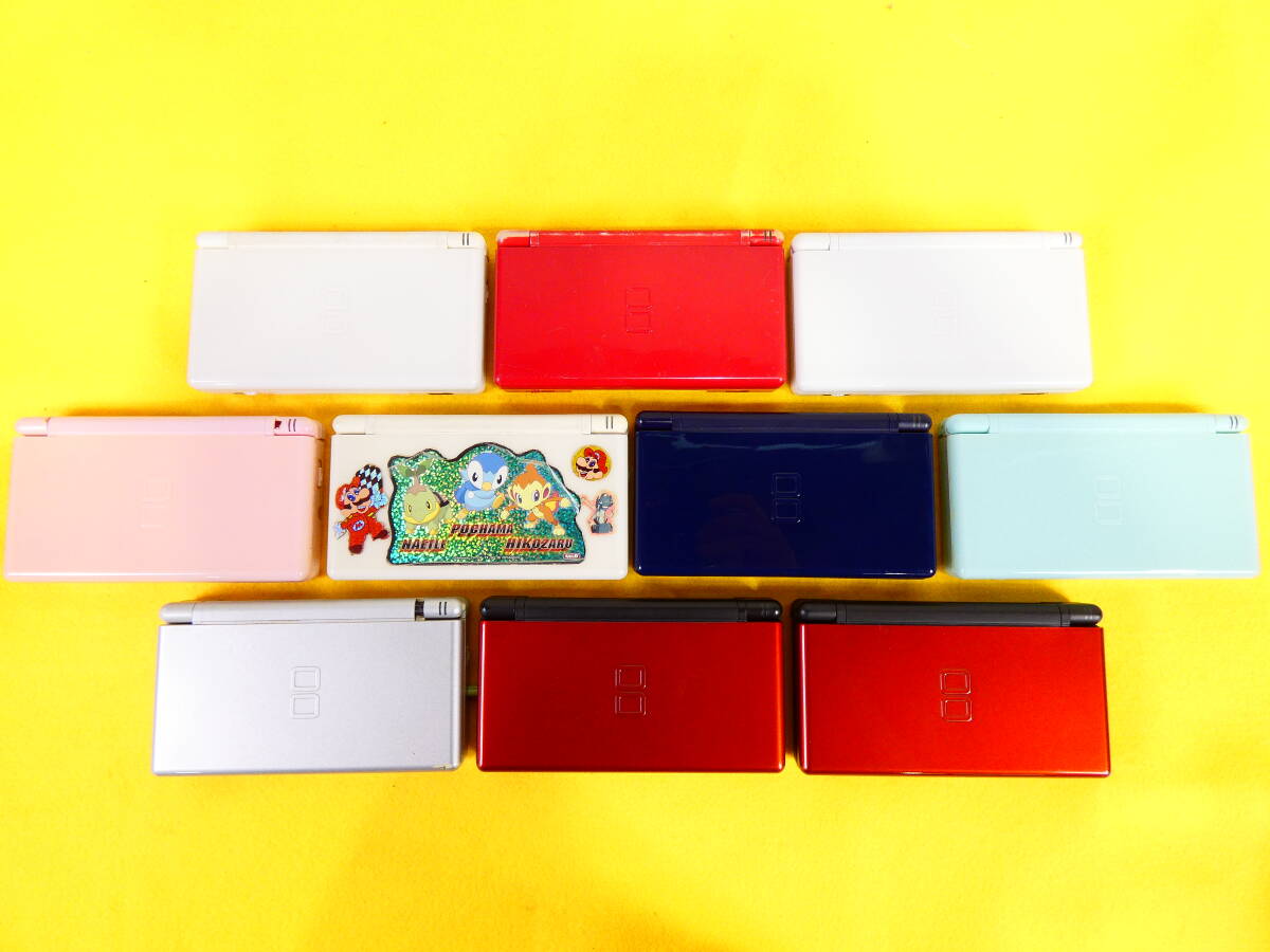 S) Nintendo 任天堂 DS10台まとめ USG-001 DS Lite ゲーム機器 ※ジャンク/動作未確認 @60 (8)