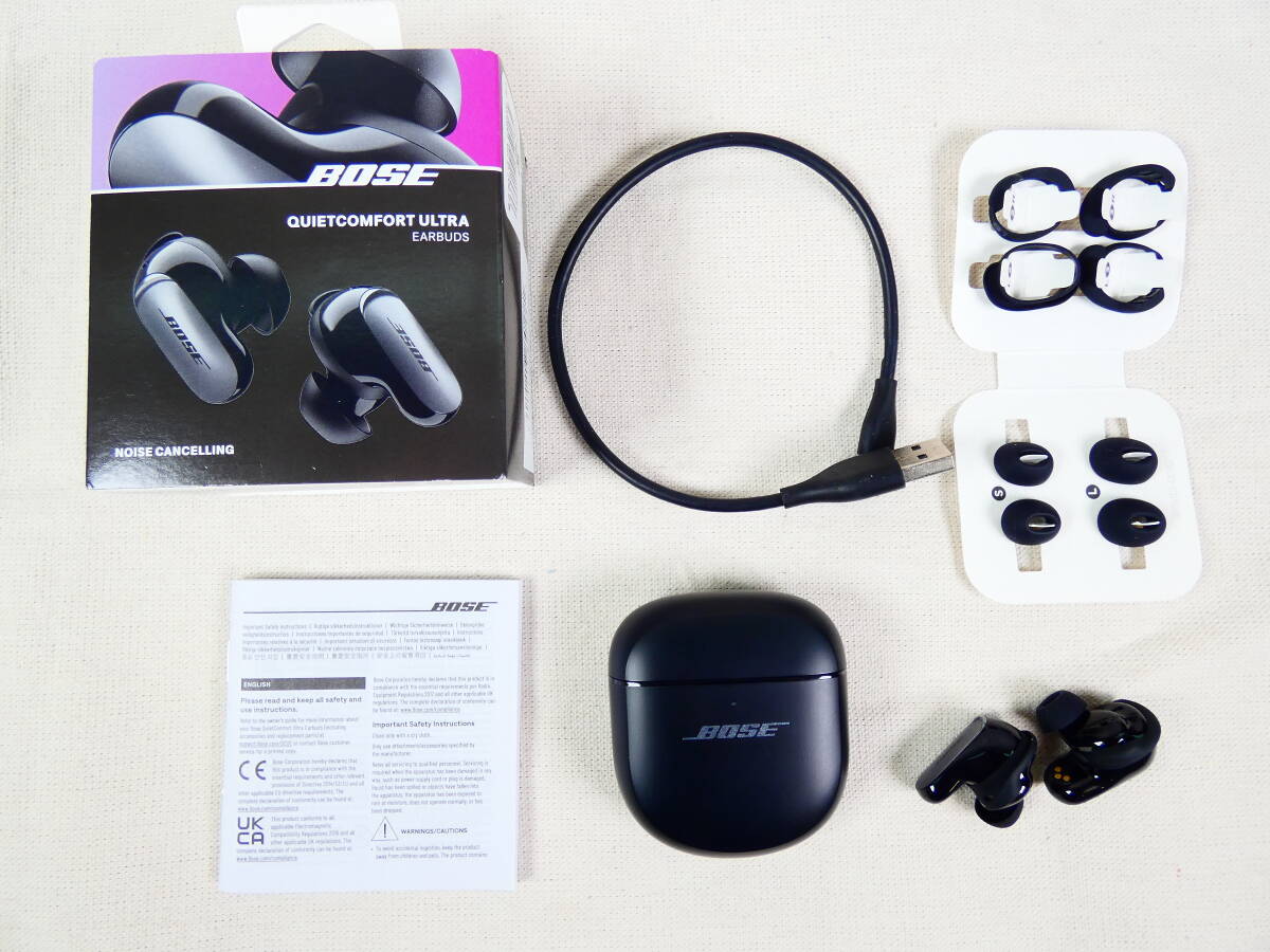 Bose ボーズ QuietComfort Ultra Earbuds クワイエットコンフォート ウルトラ ワイヤレスイヤホン 音響機器 オーディオ @送料600円 (8)