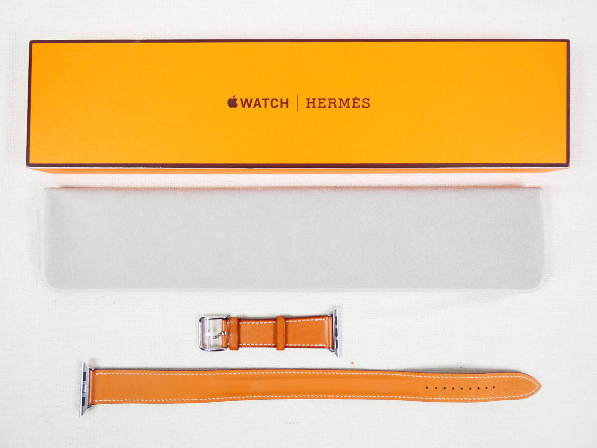 Apple Watch HERMES エルメス アップルウォッチ 40mmケース用レザーベルト MXTM2FE/A @送料600円 (8)