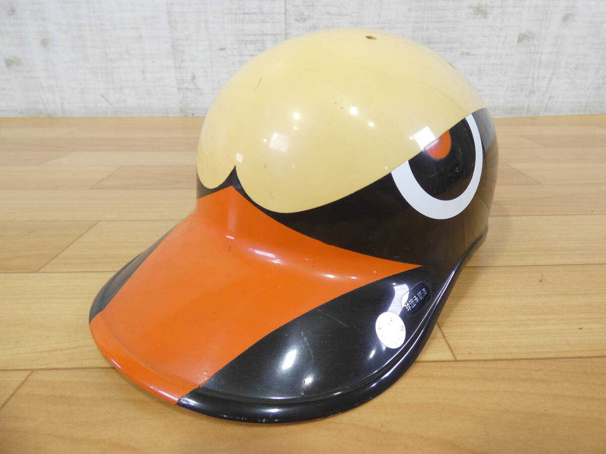 中古品【create taguchi】福岡ダイエーホークス ヘルメット★サイズ不明/当時物/王/田淵/佐々木/秋山/門田/バナザード/状態考慮@80(7)