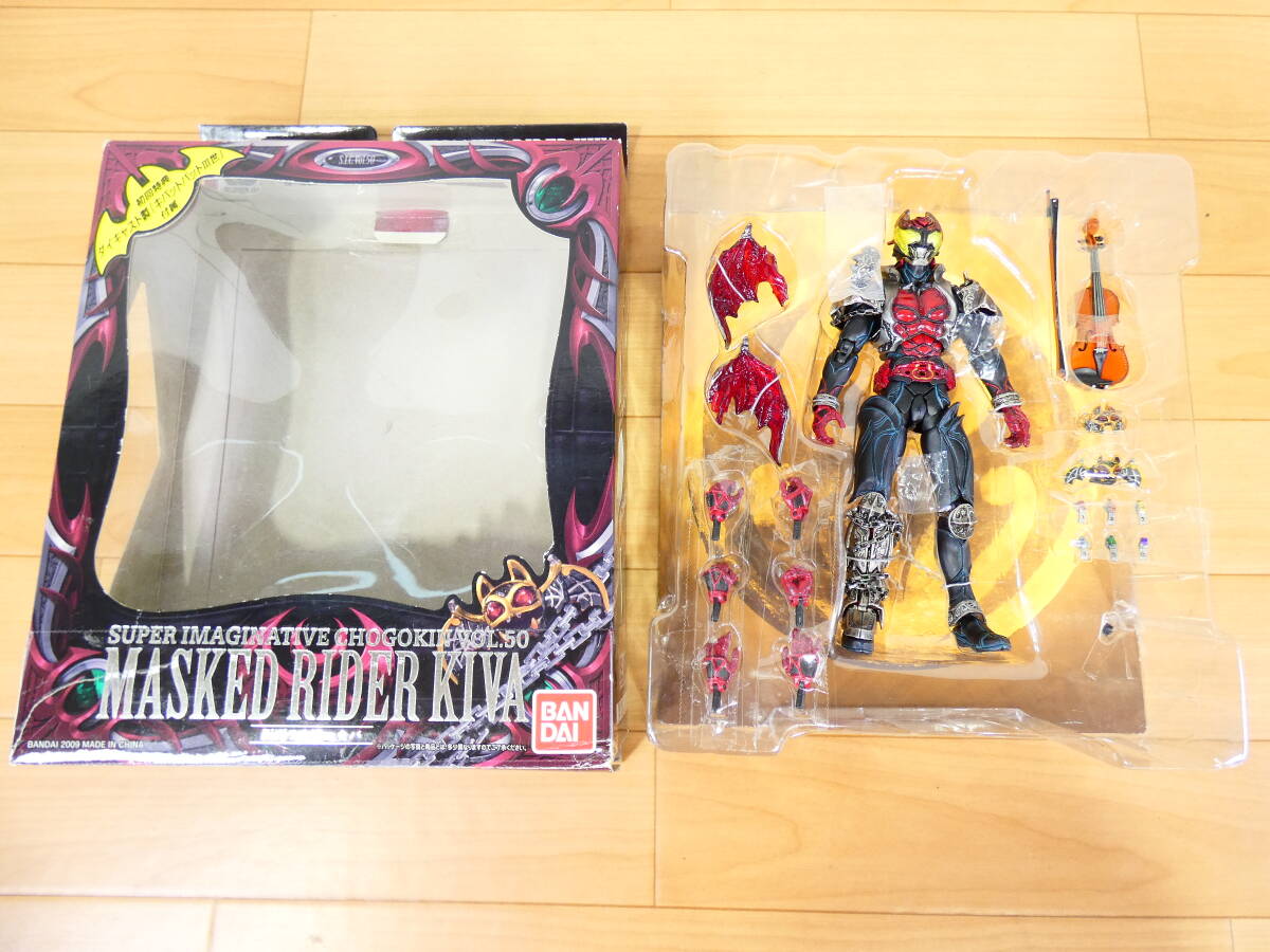 (S)◎未使用 バンダイ アクションフィギュア S.I.C. VOL.50 仮面ライダーキバ キバフォーム 全高約19cm 初回特典付属 ＠80(7)