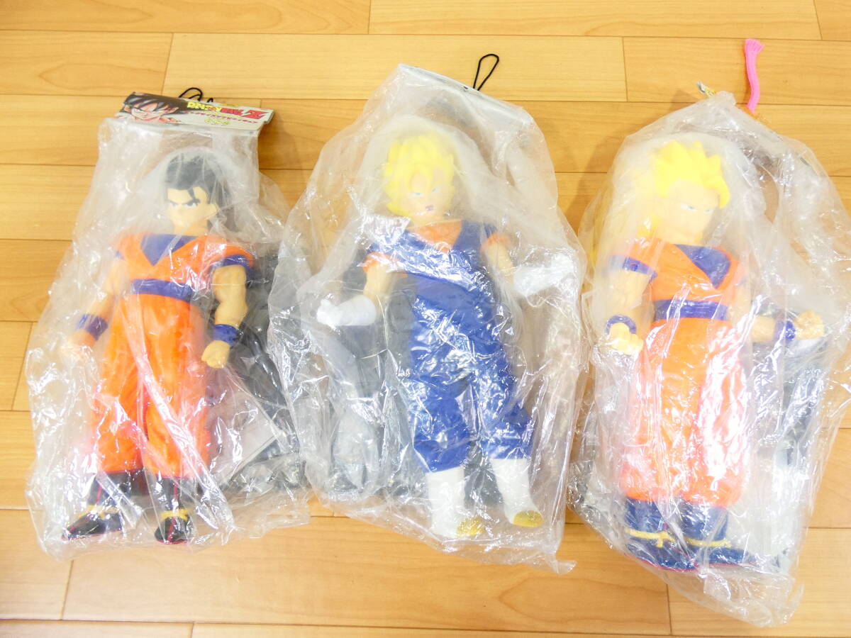 (S)◎未開封 バンプレスト プライズ品 ドラゴンボールＺ ビッグサイズ ソフビフィギュア 3体セット まとめて 全高約31～33cm ＠100(7)