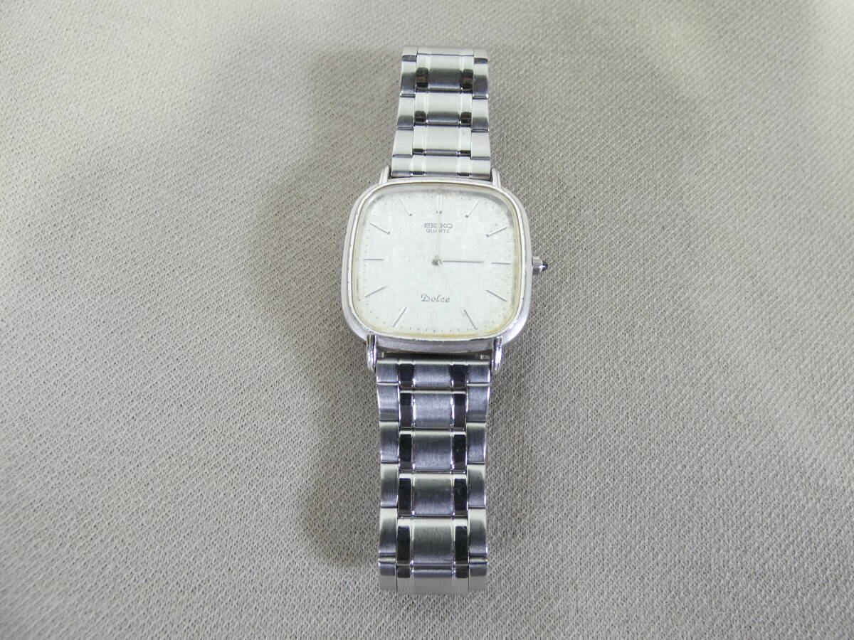 ジャンク品【SEIKO】DOLCE 6030-5429★セイコー/ドルチェ/動作未確認/要電池交換/現状品＠送料430円(8)