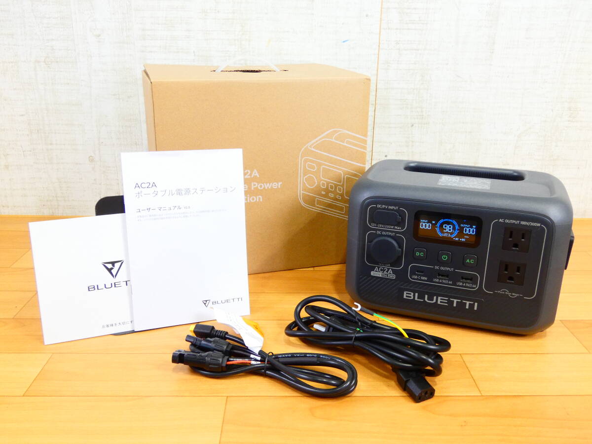 S) BLUETTI ブルーティー AC2A 小型 ポータブル電源 ＠100(7)