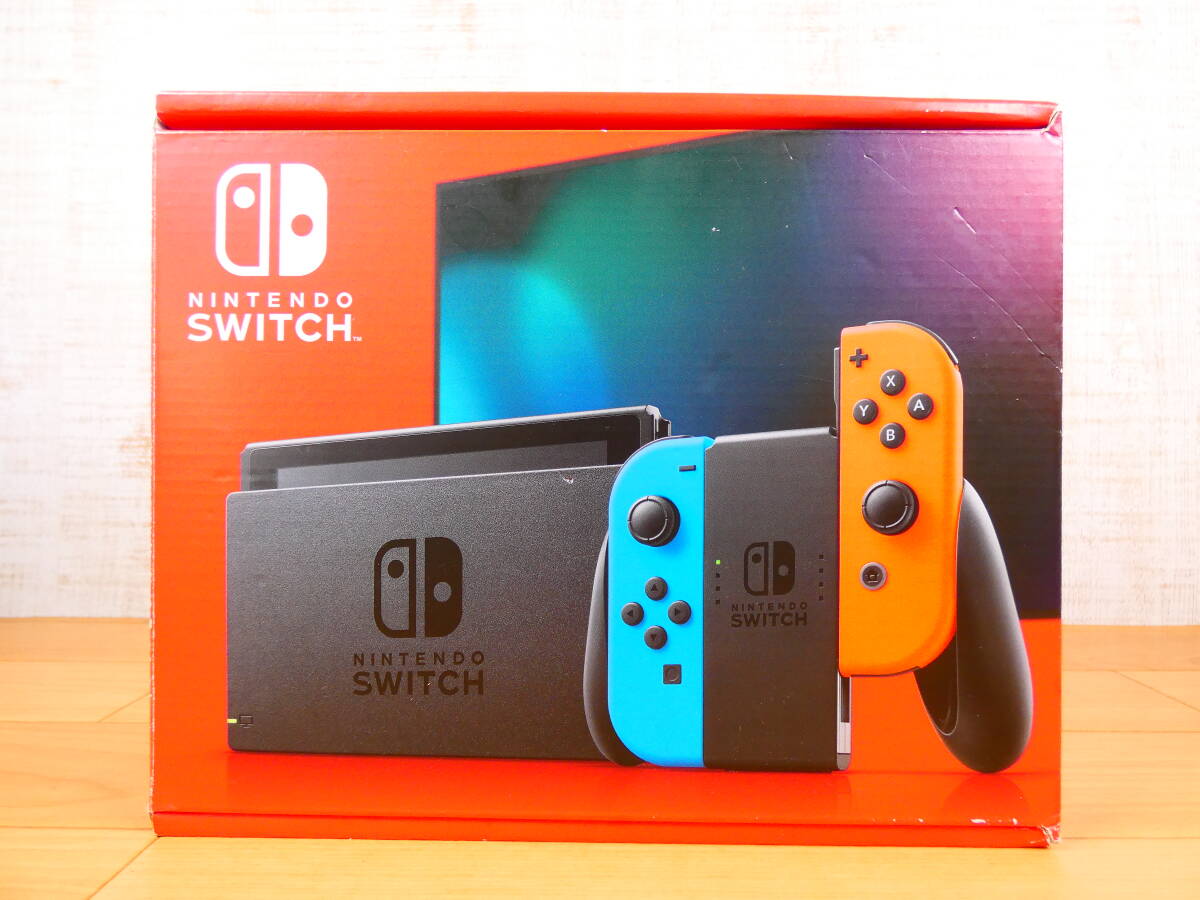 S) 未使用品！ NINTENDO SWITCH 任天堂 HAC-001 ゲーム機器 @80 (8)