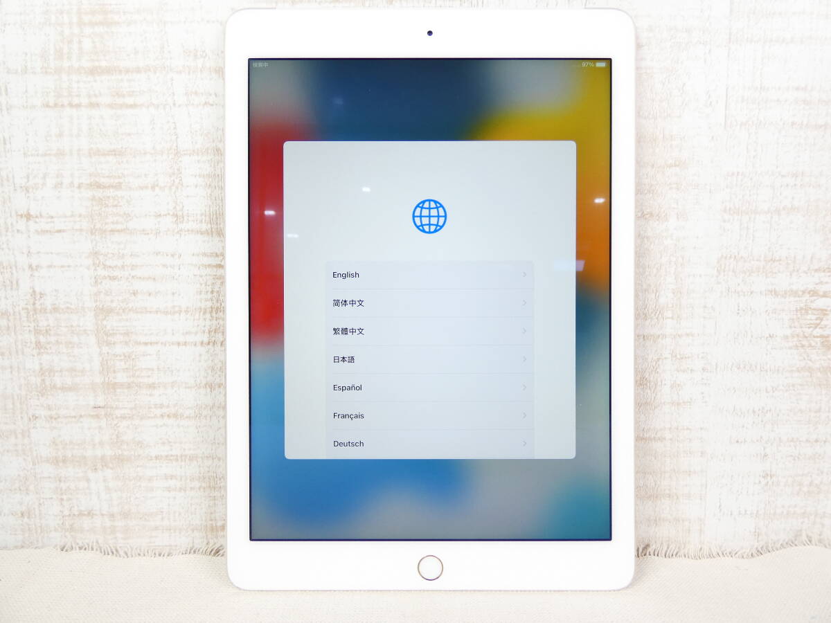 Apple iPad Air2 A1567 タブレット 利用制限〇 au ※ジャンク @送料600円 (8)