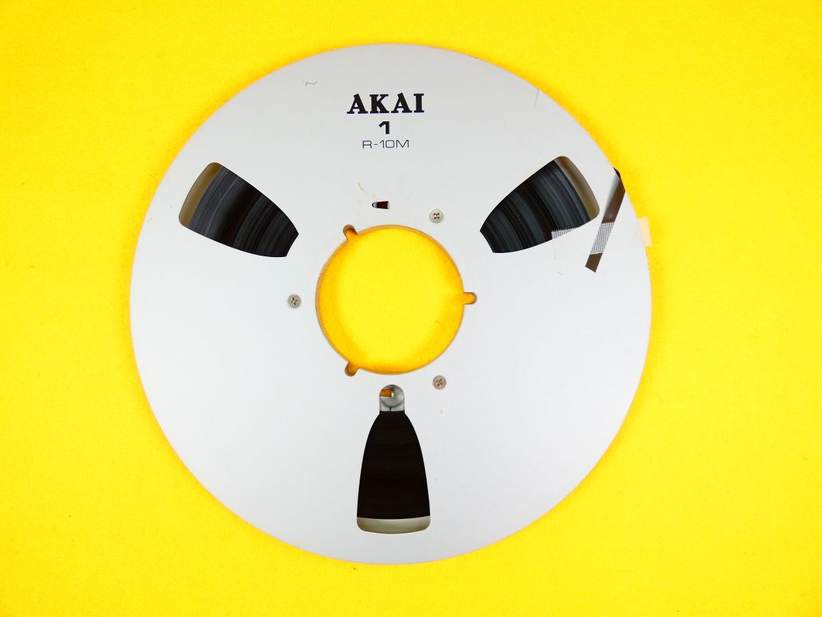 (RT-8) AKAI アカイ R-10M 10号 メタルリール オープンリールテープ @80(7)