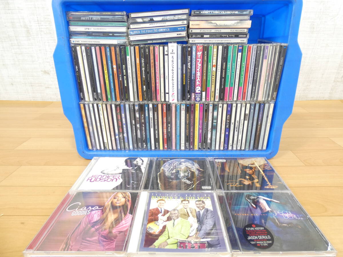 洋楽 HIPHOP/R&B/FUNK/RAGGEなど ブラックミュージックCD 111点まとめ売※現状渡し/動作未確認@100 (8)