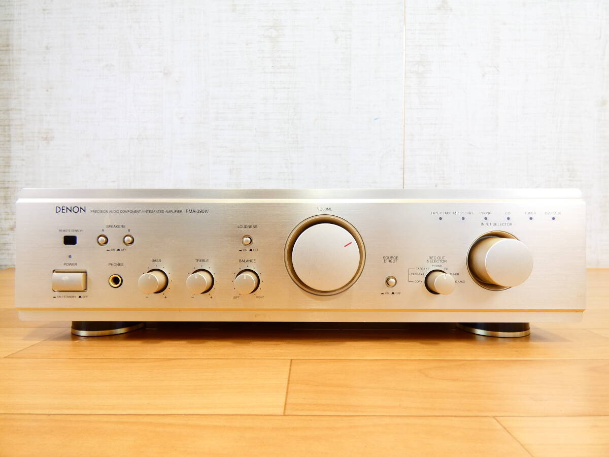 S) DENON デノン PMA-390IV プリメインアンプ 音響機器 オーディオ @100 (8)