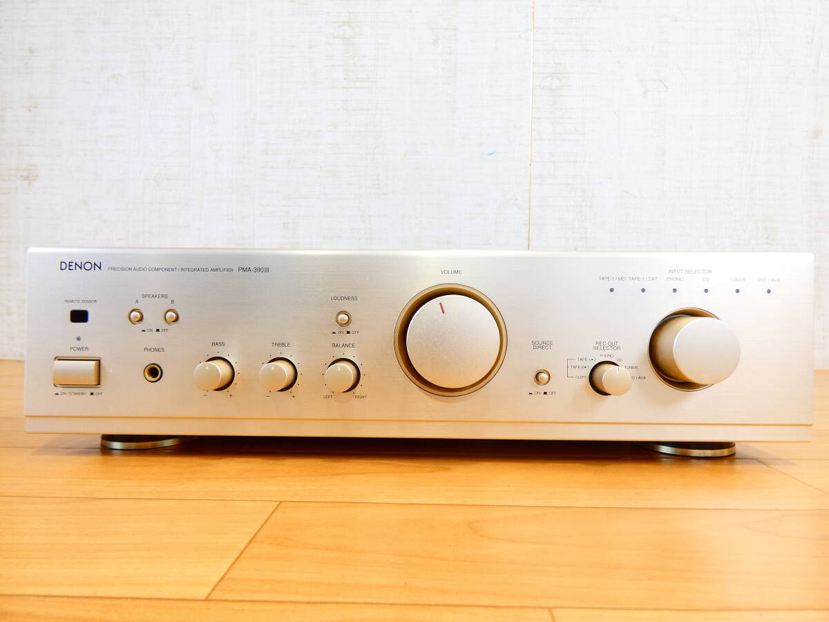 S) DENON デノン PMA-390Ⅲ プリメインアンプ 音響機器 オーディオ @100 (8)