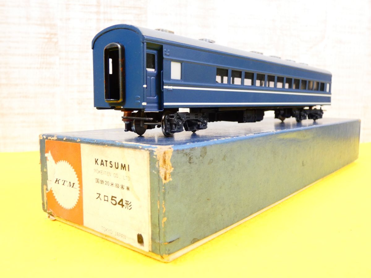 (A-27) KTM カツミ 国鉄 スロ54形 HOゲージ 鉄道模型 ※動作未確認＠60(7)