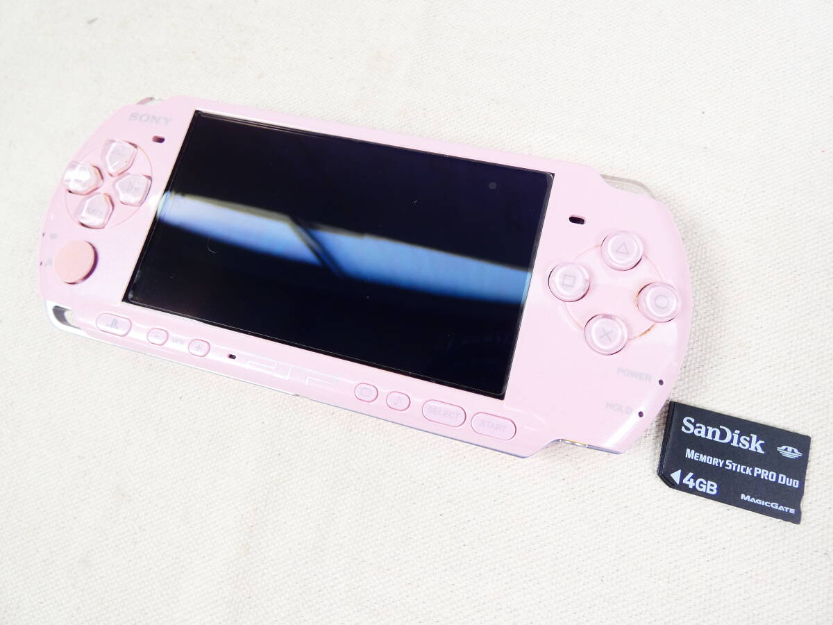 (PSP-2) SONY ソニー Playstation Portable プレイステーション・ポータブル PSP-3000 ゲーム機器 ※現状渡し/動作OK！ @送料600円 (8)