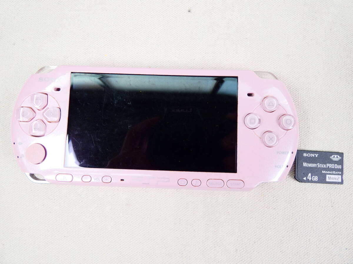 (PSP-4) SONY ソニー Playstation Portable プレイステーション・ポータブル PSP-3000 ゲーム機器 ※現状渡し/動作OK！ @送料600円 (8)