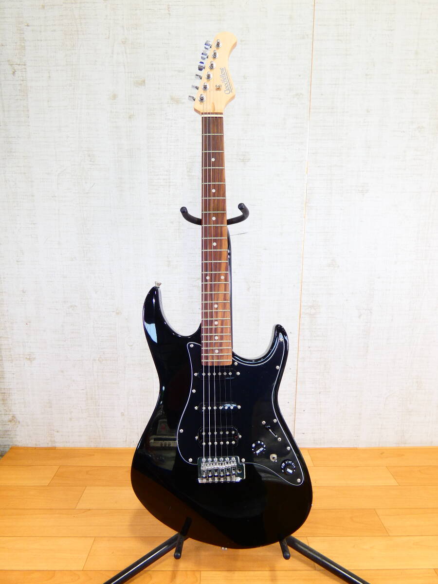 【USED!Goodfellow エレキギター ストラトタイプ★グッドフェロー/ケース無し＠160（8）】