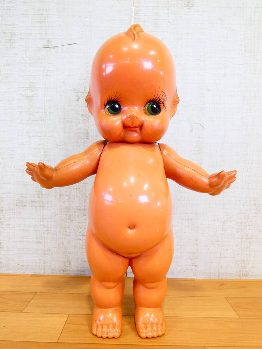オリエンタル セルロイド キューピー 人形 昭和レトロ アンティーク 全高約60㎝ ※現状渡し＠140(7)